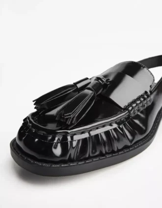 Loafers bez paty s třásněmi