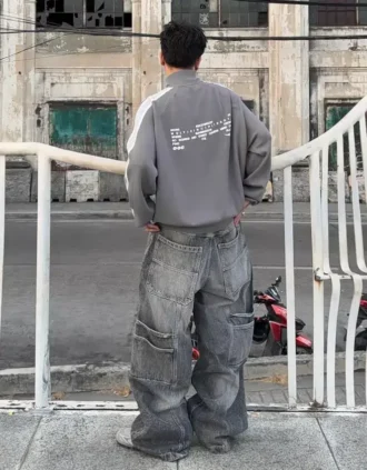 Mega Baggy Jeans – džíny