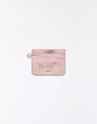 Mini peněženka na karty z Faux Leather – s efektem kůže