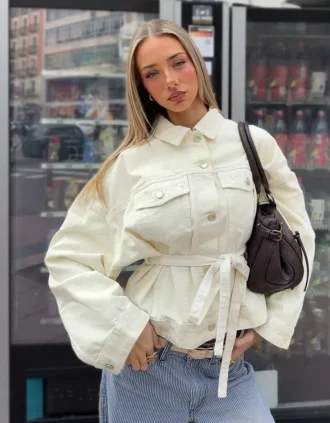 Oversize džínová bunda – Bundy a trenčkoty