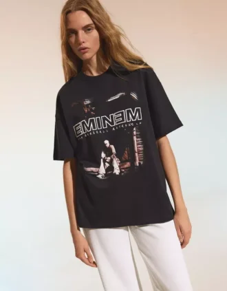 Oversize tričko s krátkým rukávem a potiskem Eminem